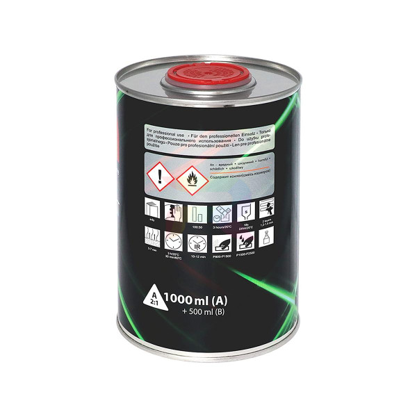 Лак акриловый ILPA MS 2+1 Clear Coat бесцветный 1 л. с отвердителем 0,5 л. 4