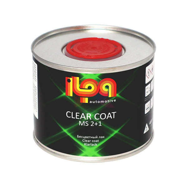 Лак акриловый Ilpa MS 2+1 Clear Coat бесцветный 0,4 л. с отвердителем 0,2 л 2