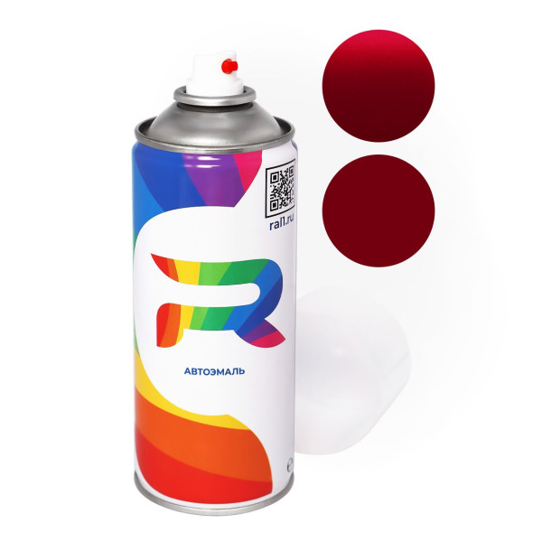 Автоэмаль аэрозольная Chery NL - Phantom Red (Базовая краска, Перламутровый трехслойный, Красный) баллон 520 мл.