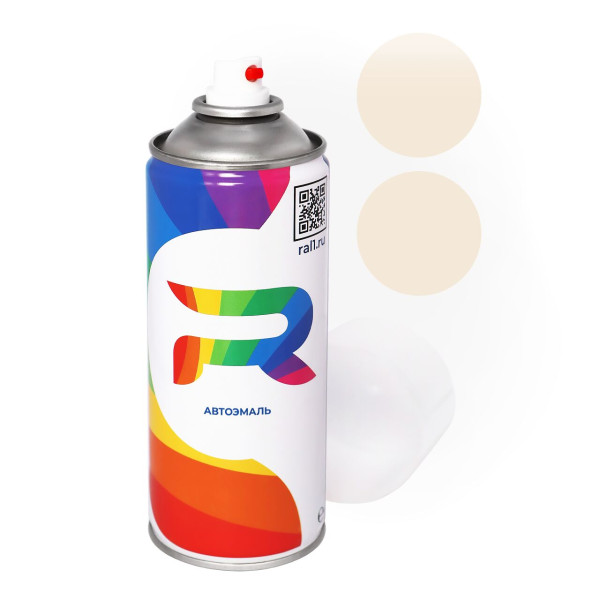 Автоэмаль аэрозольная Lincoln M6778G, AUGAXXG, FA6778M - Ivory (Акриловая краска, Матовый, Бежевый) баллон 520 мл.