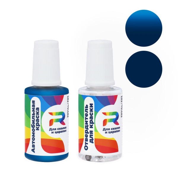 Подкраска для сколов и царапин авто Ford TE023, 7663 - Blue (Акриловая краска, Солид, Синий)