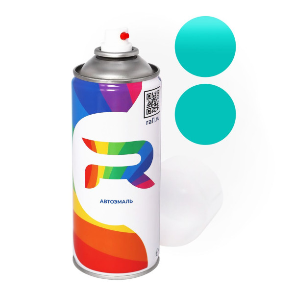 Автоэмаль аэрозольная Honda BG17M, BG-17M - Sea Blue (Акриловая краска, Солид, Сине-зеленый) баллон 520 мл.