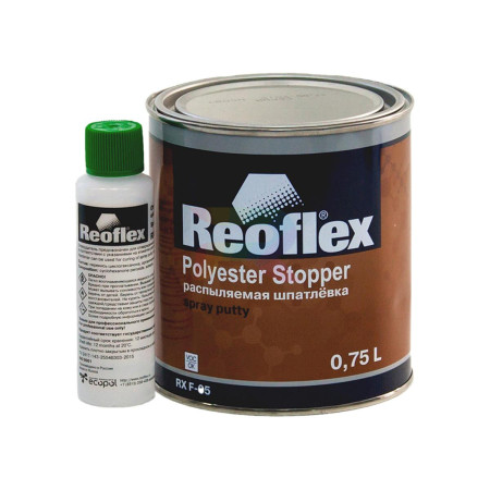 Reoflex Шпатлевка жидкая  Spray 0,8л. _6-02