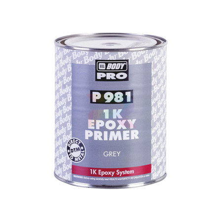 Body PRO Грунт эпоксидный 981 серый 1,0л. (мокрый по мокрому, антикоррозийный на металл)-03