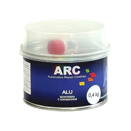 ARC Шпатлёвка с алюминиевым порошком ALU 0,4 кг.-04
