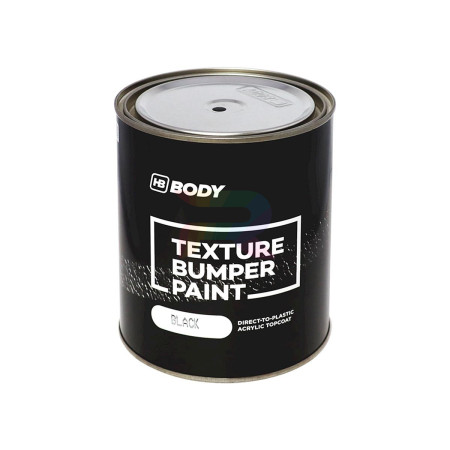 Текстурная краска для бамперов Body Bumper Paint Texture черный 1 л.