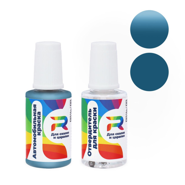 Подкраска для сколов и царапин авто Mercedes Benz 5934, DB934, 934 - Chinablau (Акриловая краска, Солид, Синий)