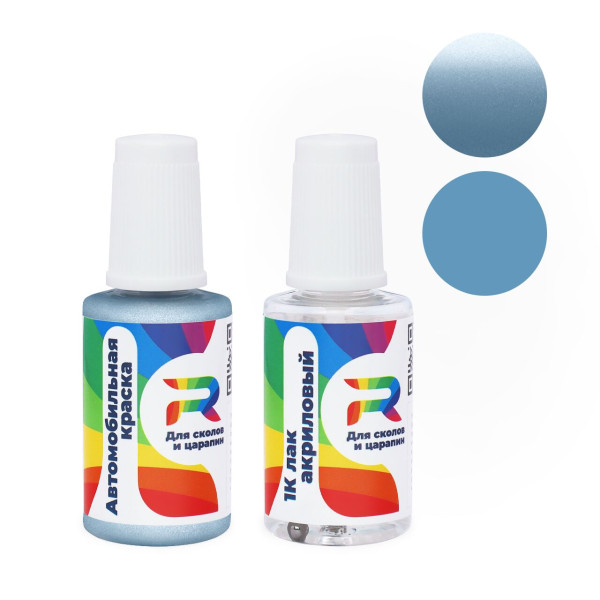 Подкраска для сколов и царапин авто Man-Buessing FS43MM588, MM588 - Mavi (Базовая краска, Двухслойный металлик, Синий)