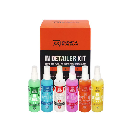 Chemical Russian In Detailer Small Kit - набор квик детейлеров (CR716) комплект 6 шт.