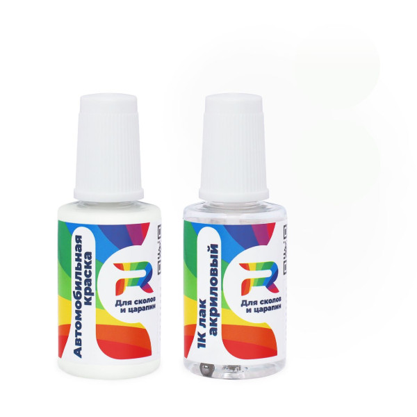 Подкраска для сколов и царапин авто Hummer 40U, GAZ, 40, 50, 50U - White (Базовая краска, Двухслойный, Белый)