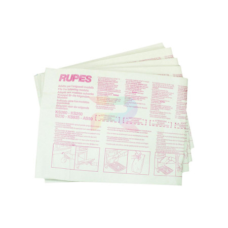 RUPES 063.1106 Комплект фильтров-пылесборник KS260 (5штук)-02