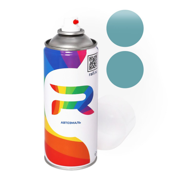 Автоэмаль аэрозольная Toyota 6M8 - Primer Blue Fr. (Акриловая краска, Матовый, Синий) баллон 520 мл.