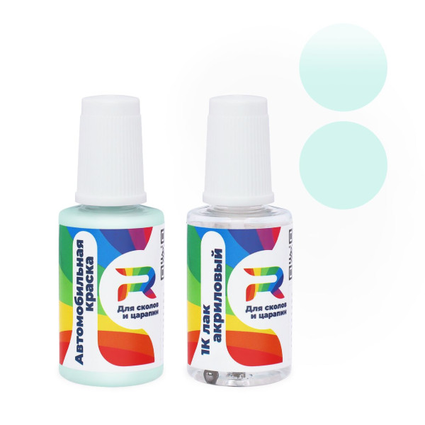 Подкраска для сколов и царапин авто Peugeot ERW, P0RW - Vert Sepale (Базовая краска, Солид, Зеленый)