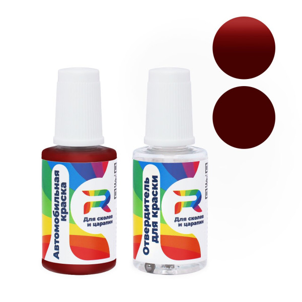 Подкраска для сколов и царапин авто Ford 9940 - Primer Vermelho (Акриловая краска, Матовый, Красный)