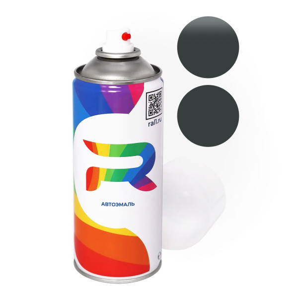 Автоэмаль аэрозольная Alfa Romeo 4H5, 529/A, 529 - Grigio (Базовая краска, Матовый металлик, Серый) баллон 520 мл.