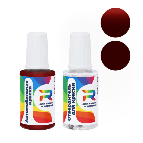 Подкраска для сколов и царапин авто Subaru CS47, 82F - Red (Акриловая краска, Матовый, Красный)