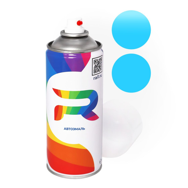 Автоэмаль аэрозольная Scania 1396136 - Blue (Акриловая краска, Солид, Синий) баллон 520 мл.