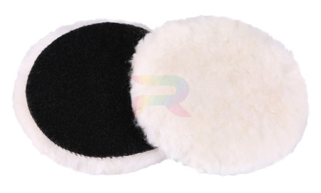 Круг из овчины на липучке Д 125 мм.-03