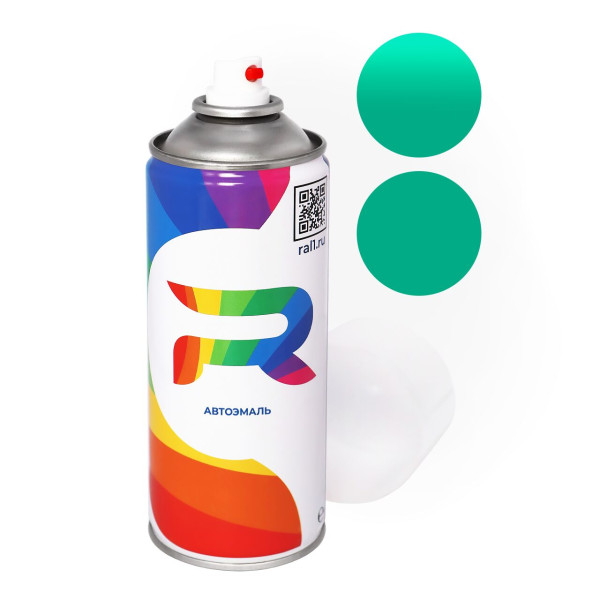 Автоэмаль аэрозольная BMW 572, 413 - Fidschigruen (Акриловая краска, Двухслойный, Зеленый) баллон 520 мл.