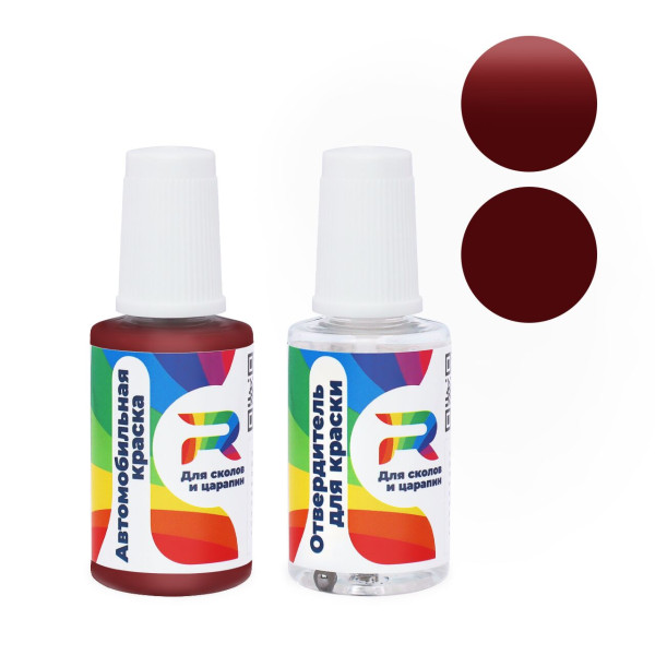 Подкраска для сколов и царапин авто Ford XSC2676SC - Burgund. Red (Акриловая краска, Матовый, Красный)