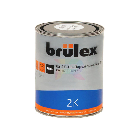 BRULEX 2K-HS Порозаполняющий 4+1 (черный) 1л.-02