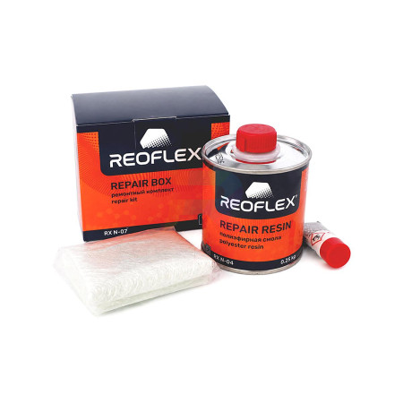 Ремонтный полиэфирный комплект Reoflex RX N-07 Repair Box 0,25 кг. 3