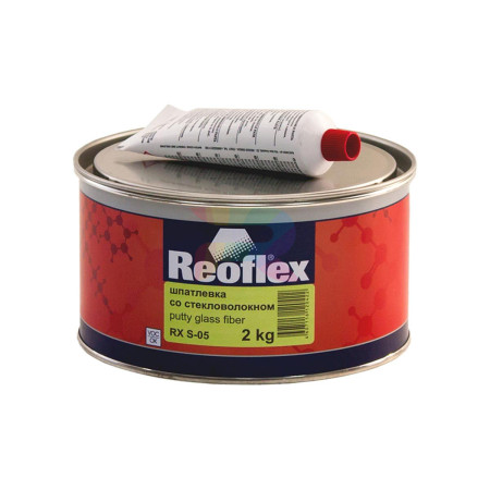 Reoflex Шпатлевка Glass со стекловолокном 2,0 кг_4-02