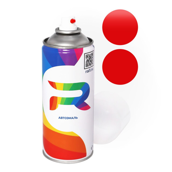 Автоэмаль аэрозольная Plymouth CHASR1I, SR1, R1 - Red (Акриловая краска, Солид, Красный) баллон 520 мл.