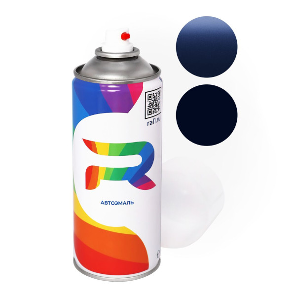 Автоэмаль аэрозольная Porsche 3AW, F1 - Zenitblau (Базовая краска, Двухслойный металлик, Синий) баллон 520 мл.