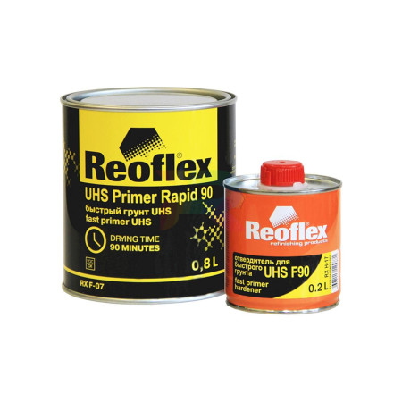 Reoflex Грунт быстрый UHS 4+1 черный 0,8 л. + 0,2 л.-01