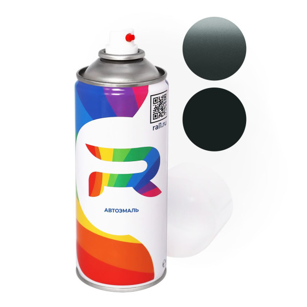 Автоэмаль аэрозольная Alfa Romeo 661 - Grigio Verde (Базовая краска, Двухслойный металлик, Серый) баллон 520 мл.