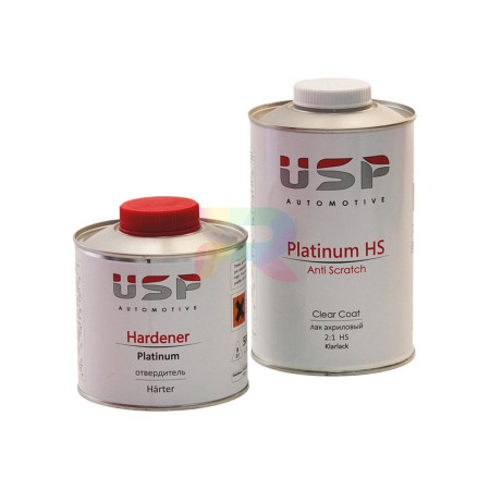 USP Прозрачный лак Platinum HS 1л+0,5л.-03