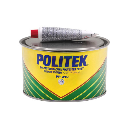 POLITEK Шпатлёвка универсальная Soft PP-210 (желтая) 1,6 кг.-02