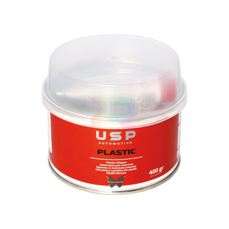 Шпатлевка для пластика USP Plastic 0,4 кг.-03
