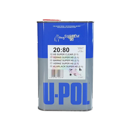 U-POL S2080 HS Лак Super Clear 2_1 1л.-02