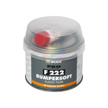 Body PRO Шпатлевка F222 BUMPERSOFT черная 0,25 кг.