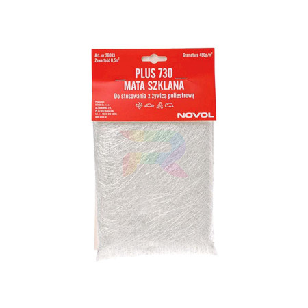 NOVOL Стекломат Plus 730 450 г. _ м². размер 0,5 м².-03