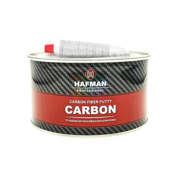 Автомобильная карбоновая шпатлевка Hafman Carbon Fiber 1,7 кг.
