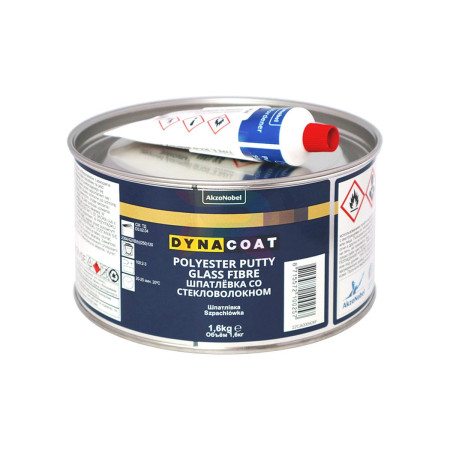Dynacoat Шпатлевка со стекловолокном Polyester Putty Glass Fiberl 1,6 кг.-04