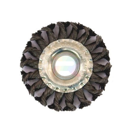 67050 Щетка мет.д_УШМ МАТRIX 100_22 плоская круч.-02