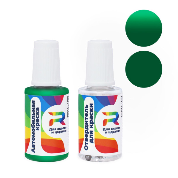 Подкраска для сколов и царапин авто Peugeot EQM - Vert Screg (Акриловая краска, Солид, Зеленый)