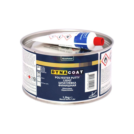 Легкая шпатлевка Dynacoat Polyester Putty Light 1,2 кг.-01