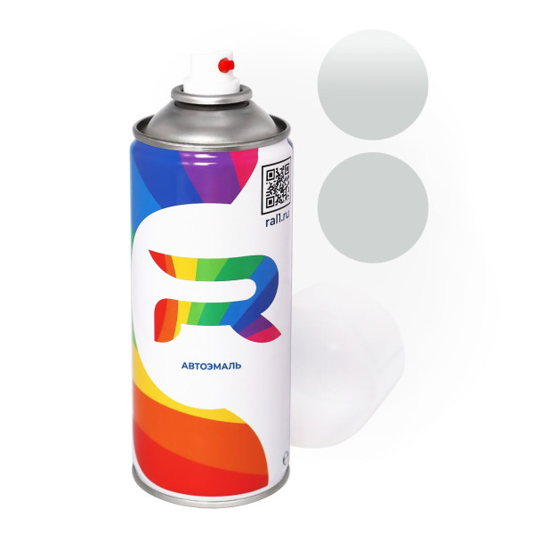 Автоэмаль аэрозольная Buick WA5379, GMA5379P - Lt. Silver (Акриловая краска, Солид, Серо-белый) баллон 520 мл.