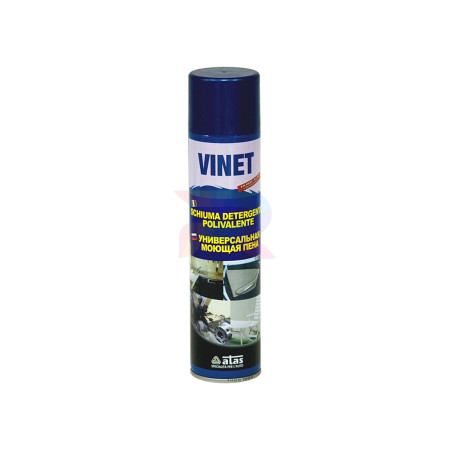 Vinet spray очист-ль пласт. и искусств. кожи 400ml-02