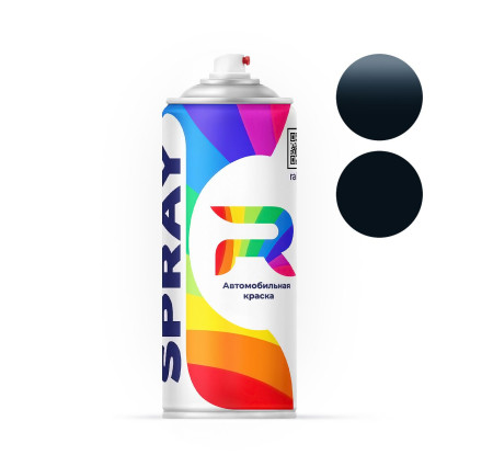 Автоэмаль аэрозольная RAL 5008 - Graublau (Акриловая краска, Солид, Сине-серый) баллон 520 мл.