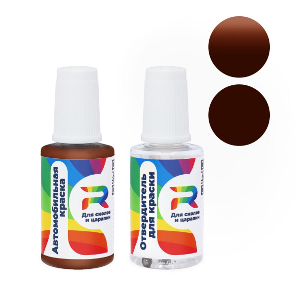 Подкраска для сколов и царапин авто Subaru CS7L - Brown (Акриловая краска, Двухслойный, Коричневый)