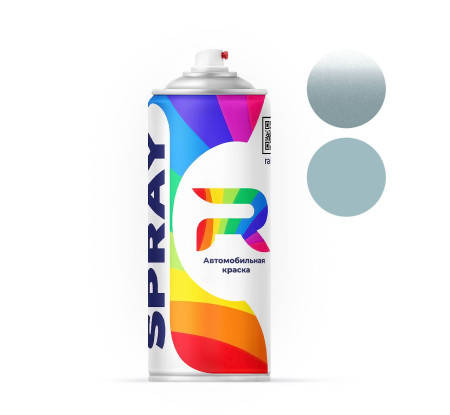 Автоэмаль аэрозольная Honda BG51M, BG-51M, BG51M4, BG-51M-4 - Opal Silver (Базовая краска, Двухслойный металлик, Серый) баллон 520 мл.
