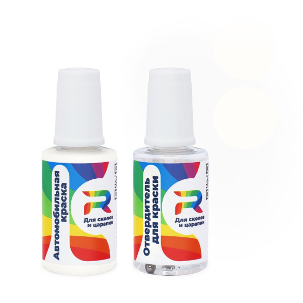 Подкраска для сколов и царапин авто Citroen 077, EWS, GWA - Blanc Alaska (Акриловая краска, Солид, Бежево-белый)