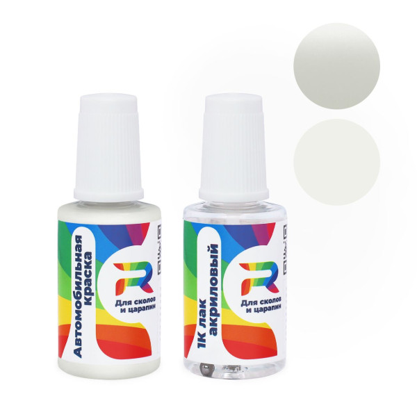 Подкраска для сколов и царапин авто Mercury M6553, WK, YCJGWHA - Opal (Базовая краска, Перламутровый трехслойный, Серо-белый)