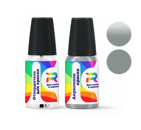 Подкраска для сколов и царапин авто Ford GPUAXXX - Lt. Charcoal-stripe (Акриловая краска, Солид, Серый)